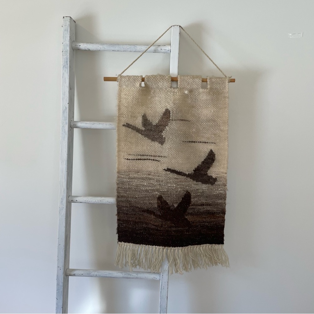 duck motif wall hanging